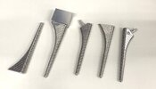 髋关节置换术的切削器具制造　SUS630(不锈钢)　复杂曲面产品